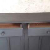 Black Parisian buffet