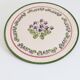 Plat de service vintage Zeller Keramik