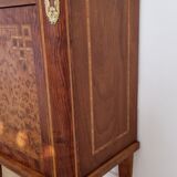 Low furniture marquetry style louis XVI