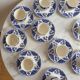 Set of 10 coffee/espresso cups - Gien - Ironstone