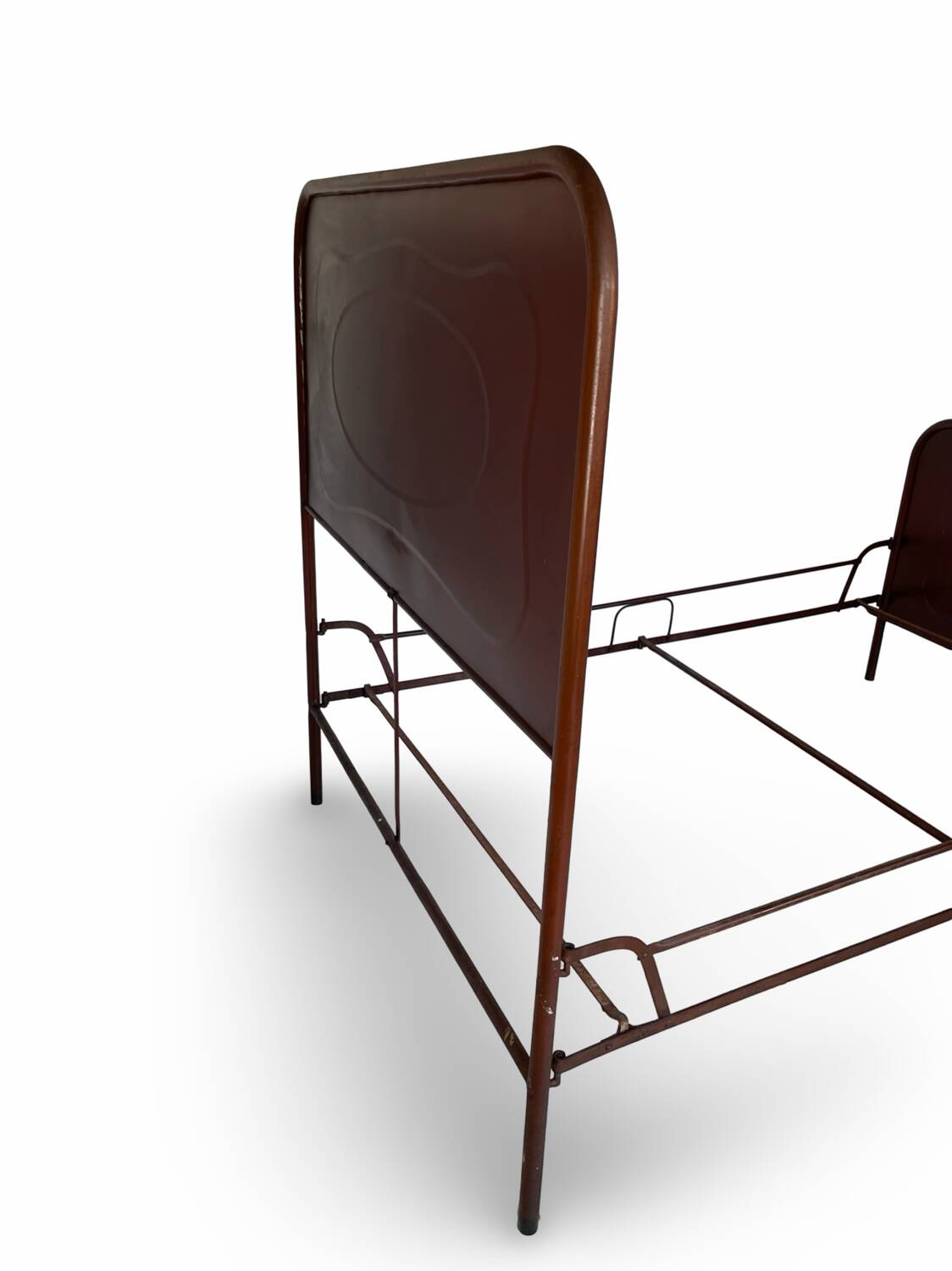 Cadre de lit Art déco italien une place et demie, 1925