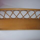 Rattan shelf