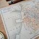 Printed in 1902, Map of Boulogne-sur-Mer, Pas-de-Calais.