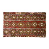 Anatolian handmade kilim rug 287 cm x 170 cm
