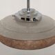Art Deco XL pendant lamp in Clichy glass circa 1920