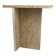 Table d'appoint en travertin