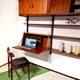 Vintage design modular wall unit