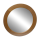 Round elm mirror, maison regain