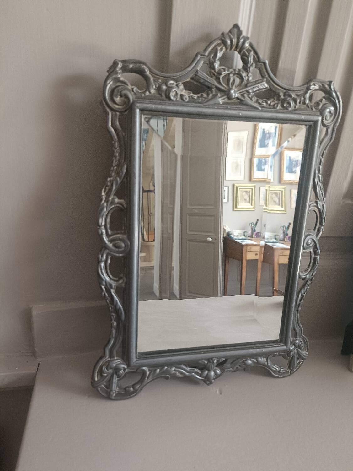 Art Deco Beveled Mirror