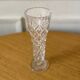 Small vintage crystal soliflore vase