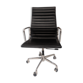 Chaise de bureau Charles & Ray Eames EA 119 -  ICF en cuir