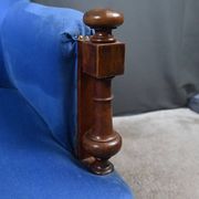 Bergère armchair in walnut – early 20th century