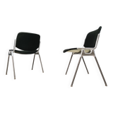 Vintage Dsc 106 Side Chairs By Giancarlo Piretti For Castelli, Set Of 4