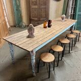 Fir draper table patina mint water