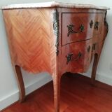 Commode style Louis XV avec 2 tiroirs