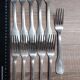 Set of 11 Forks - François Frionet Hallmark - Silver 84g