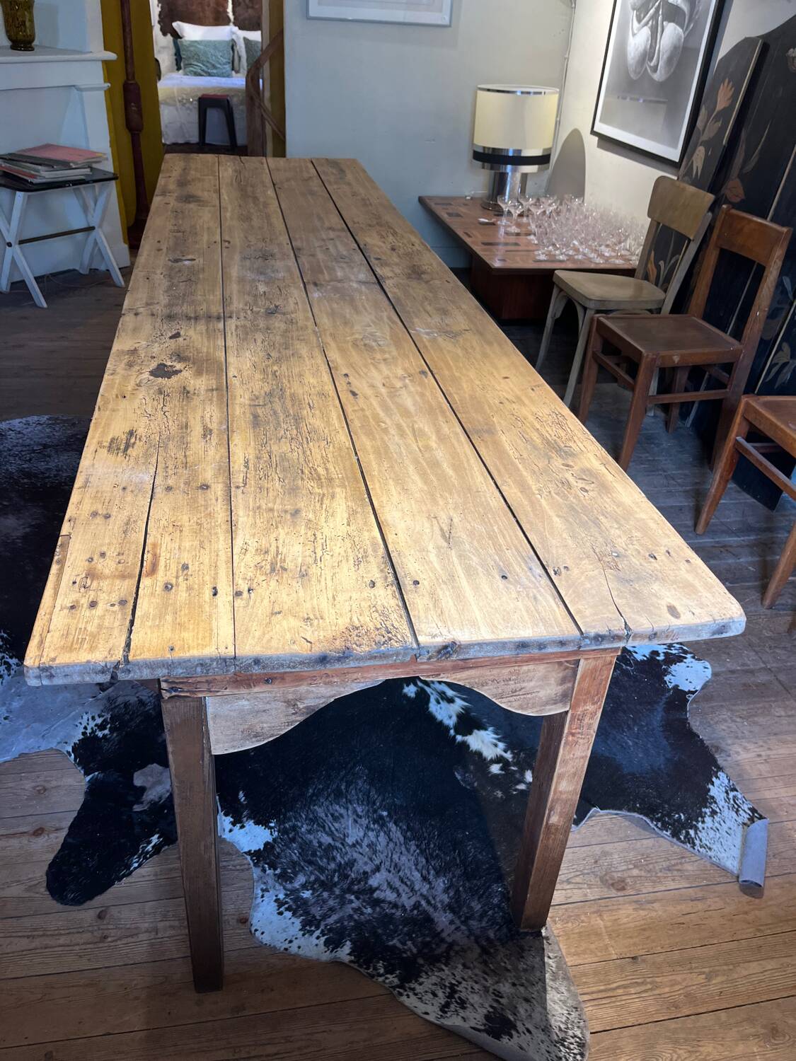 Large farmhouse table