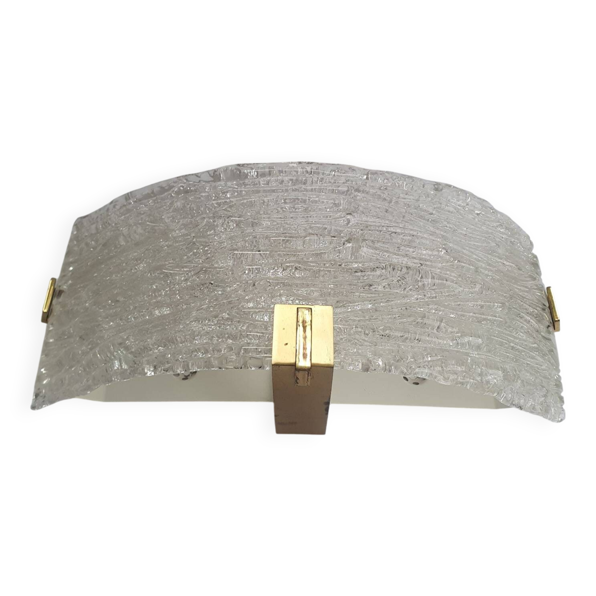 Murano glass wall lamp by Kaiser Leuchten, 1950s