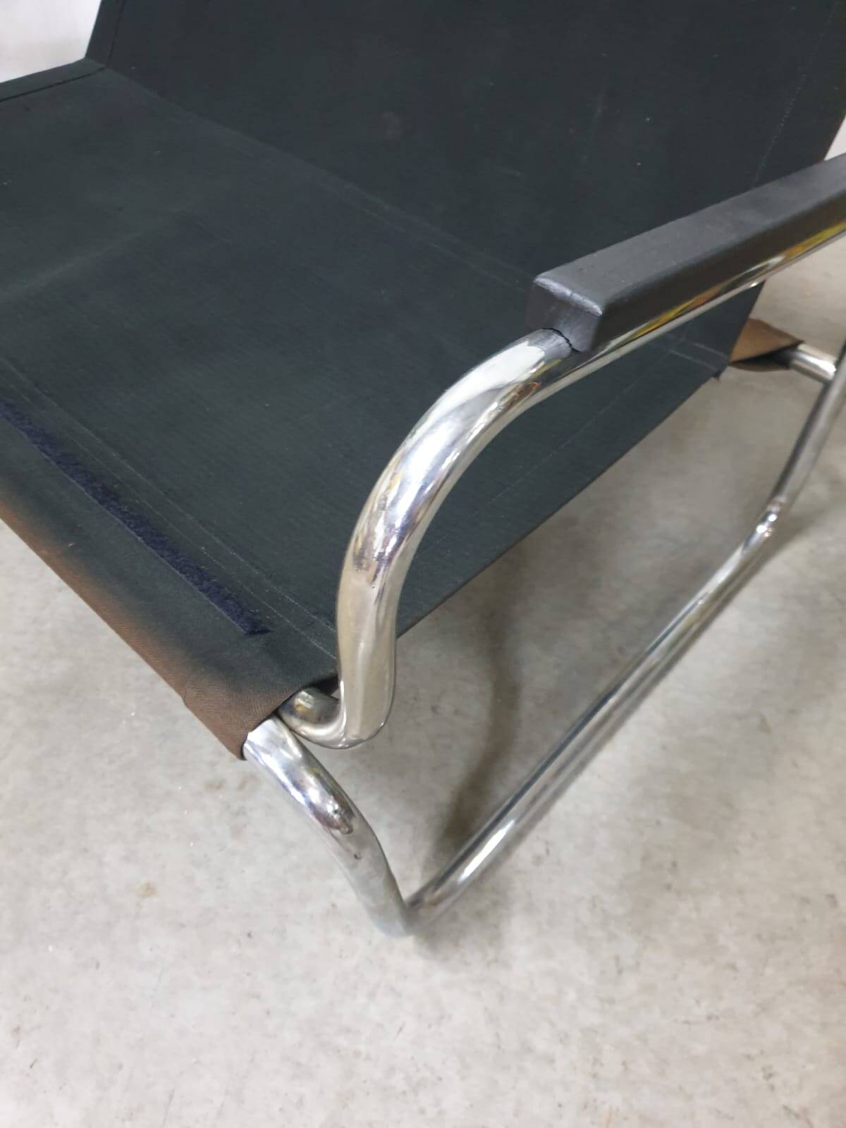 Two-Seater Tubular Lounge Piece, 1970s, Czechoslovakia