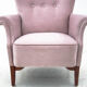 Fauteuil rose