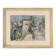 Modern painting signed Renzo Biasion, landscape of Garda, 1953.