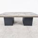 Vintage brutalist coffee table, 1970s
