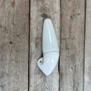 porcelain and opaline wall light - Denmark 70s/80s