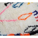 Colorful Berber carpet 176x125cm