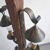 Vintage brutalist floor lamp 1970
