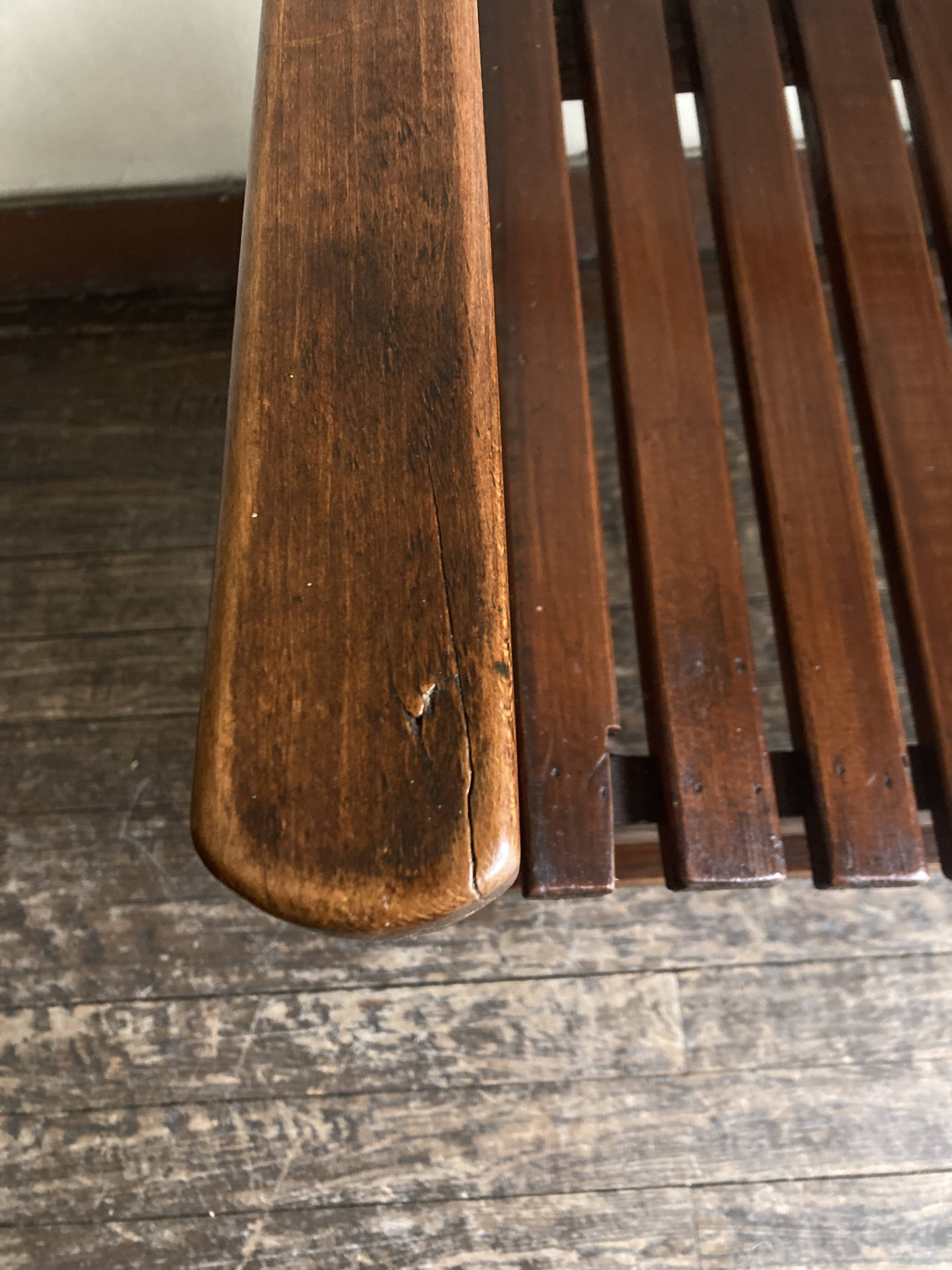 Modernist oak armchair, 1950