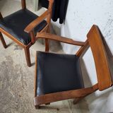 Paire de fauteuils de bureau