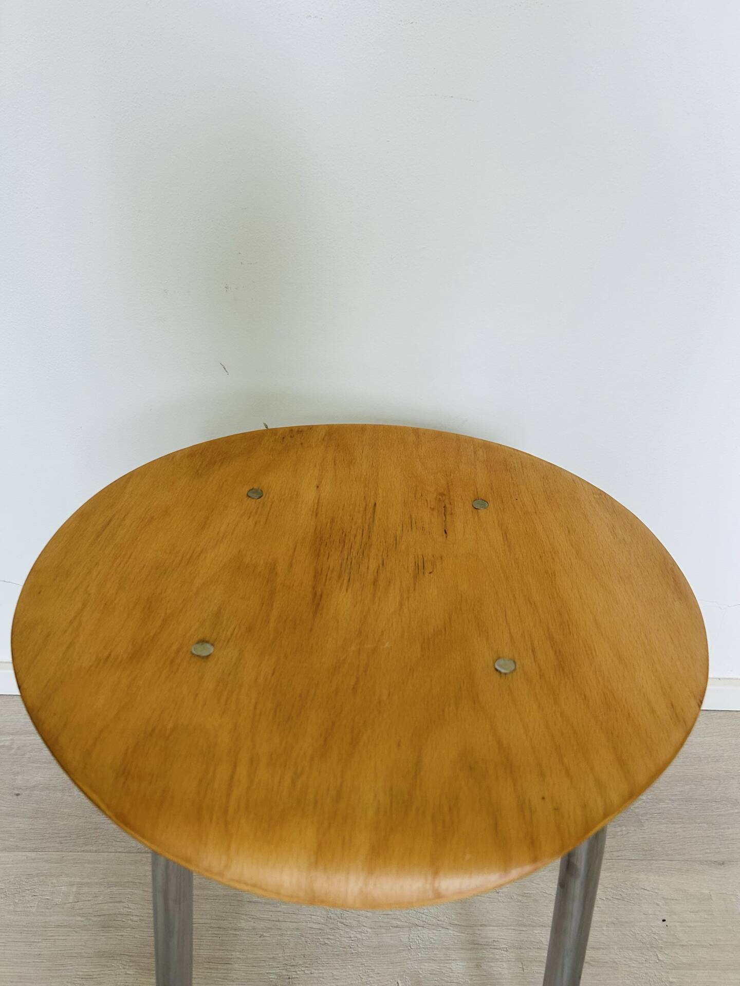 Vintage Wooden Ottoman by Kovona, Czechoslovakia 1970’s