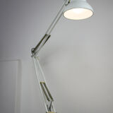 White Adjustable Achitect Table Lamp, 1970s