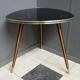 Black and Gold glass table 1960s