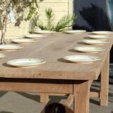 Large renovated farmhouse table
