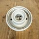 Vintage White Porcelain Wall Light, 1970s