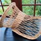 Rattan children's armchair