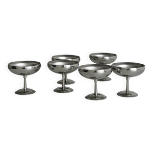 6 coupelles sur pied