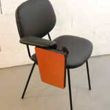 Chaise ecritoire olivetti arredamenti metallici 1950