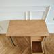 Renovated vintage children's desk, Scandinavian style, 1950s-60s.