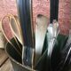 Painted sheet metal compartment basket