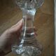 Glass Leaf Candle Holder