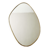 Miroir laiton doré 66 cm