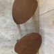 Paire de tabourets rustiques