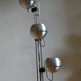 Goffredo Reggiani Lampadaire Eye ball 1970 3 lumières orientables