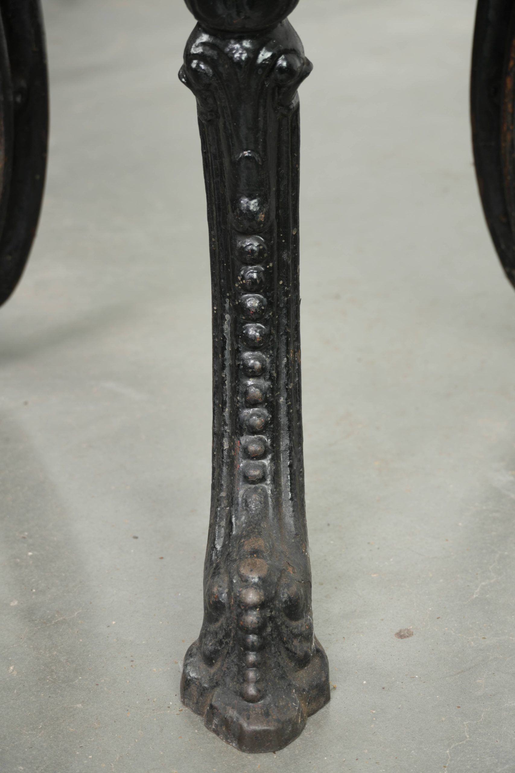 Antique English bistro/side table from the early 20th century