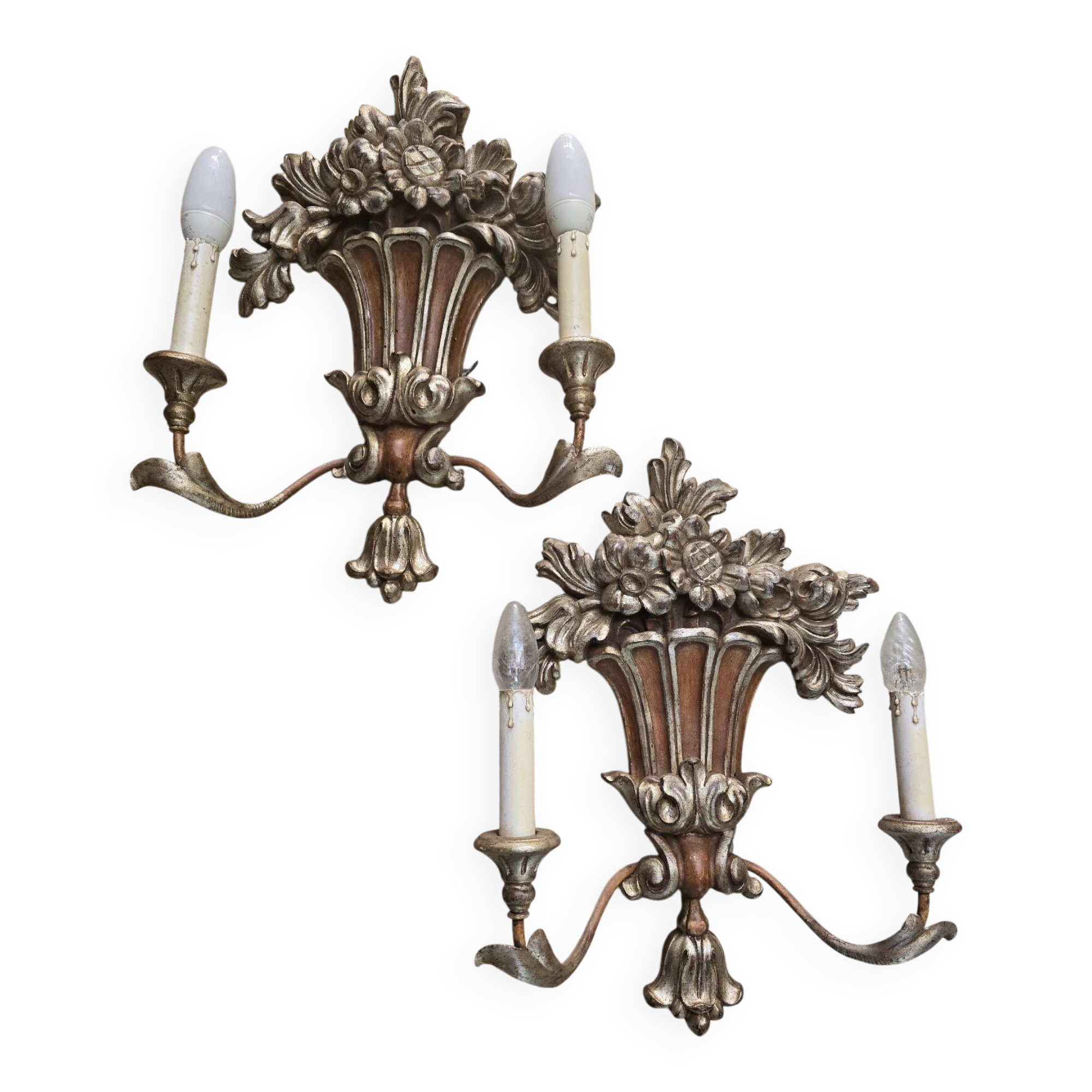 Paire d'appliques Palladio