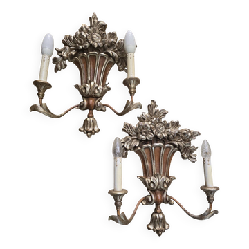 Pair of Palladio wall lights