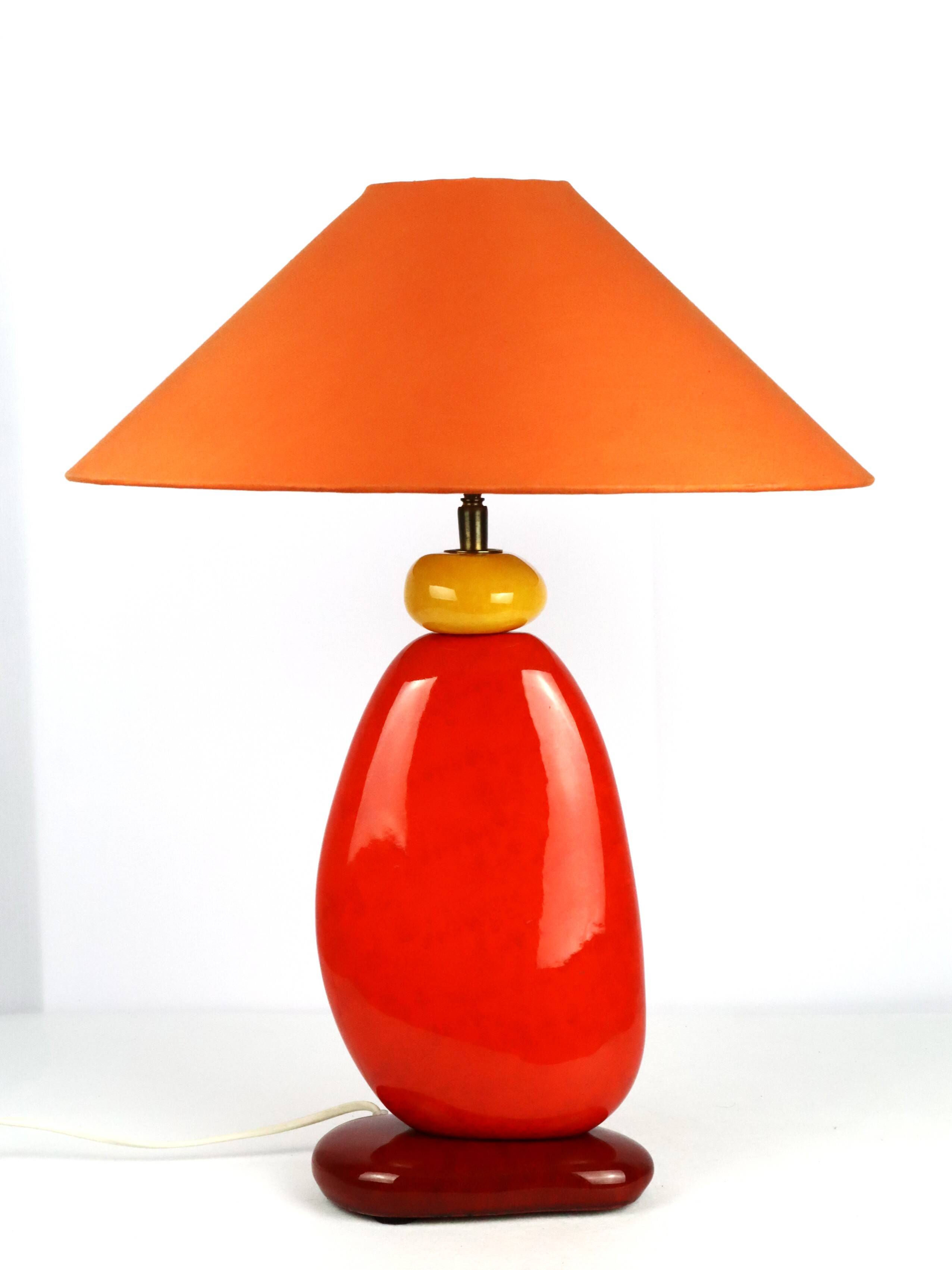 Pebble lamp by François Chatain 1980
