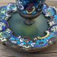 Encrier en bronze émaux cloisonnés époque Napoléon III